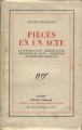 Couverture Pièces en un acte : La scintillante, Amédée et les messieurs en rang, Démétrios, Le déjeuner marocain Editions Gallimard  (Blanche) 1930