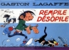 Couverture Gaston Lagaffe rempile et désopile Editions Libro-Sciences 1989