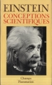 Couverture Conceptions scientifiques Editions Flammarion (Champs) 1990