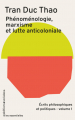 Couverture Ecrits philosophiques et politiques, tome 1 : Phénoménologie, marxisme et lutte anticoloniale Editions Sociales 2024
