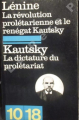 Couverture  Lénine: La révolution prolétarienne et le renégat Kautsky / Kautsky La dictature du prolétariat  Editions 10/18 1972