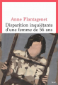 Couverture Disparition inquiétante d'une femme de 56 ans Editions Seuil (Cadre rouge) 2024