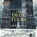 Couverture Le Seigneur des Anneaux, illustré (Lee), tome 2 : Les deux Tours Editions Audiolib 2018
