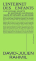 Couverture L'internet des enfants Editions Divergences 2024