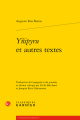 Couverture Yñipyru et autres textes Editions Les Classiques 2024