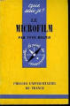 Couverture Le microfilm Editions Presses universitaires de France (PUF) (Que sais-je ?) 1966