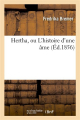Couverture Hertha, ou L'histoire d'une âme Editions Hachette / BnF 2013