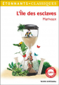 Couverture L'île des esclaves Editions Flammarion 2017