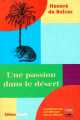 Couverture Une passion dans le désert   suivie de   Sarrazine Editions Arcadia  (Clarine) 1997