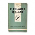 Couverture La philosophie du langage Editions Presses universitaires de France (PUF) (Que sais-je ?) 1979