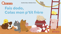 Couverture Fais dodo, Colas mon p'tit frère Editions Casterman 2023