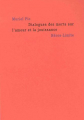 Couverture Dialogues des morts sur l'amour et la jouissance Editions Héros-Limite 2023