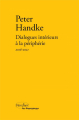 Couverture Dialogues intérieurs à la périphérie - 2016-2021 Editions Verdier (Der Doppelgänger) 2024