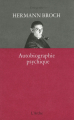 Couverture Autobiographie psychique Editions L'Arche (Tête-à-tête) 2001