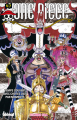 Couverture One Piece, tome 047 : Ciel nuageux avec risque de chutes d'os / Temps couvert avec chute d'os par moments Editions Glénat (Shônen) 2017