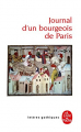 Couverture Journal d'un bourgeois de Paris, de 1405 à 1449 Editions Le Livre de Poche (Lettres gothiques) 1990