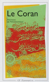 Couverture Le Coran Editions Garnier Flammarion 1993