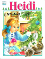 Couverture Heidi, coll Primevère II-Sapins, tome 13 : Heidi fête noël Editions Hemma 1992