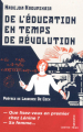 Couverture De l’éducation en temps de révolution Editions Agone  (Contre-feux) 2024