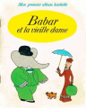 Couverture Babar et la vielle dame Editions Hachette 1968