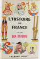 Couverture L'histoire de France vue par San-Antonio Editions Fleuve 1964