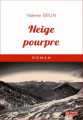 Couverture Neige pourpre Editions Zonaires 2022