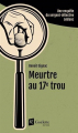 Couverture Meutre au 17e trou Editions Goélette 2024