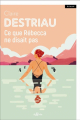 Couverture Ce que Rébecca ne disait pas Editions de Borée 2025