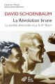 Couverture La révolution Brune. La société allemande sous le IIIe Reich  Editions Les Belles Lettres 2021