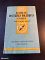 Couverture Que sais-je ? : Histoire et doctrines politiques en Grèce Editions Presses universitaires de France (PUF) (Que sais-je ?) 1969