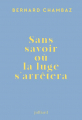 Couverture Sans savoir où la luge s'arrêtera Editions Julliard 2024