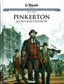 Couverture Pinkerton, roi des détectives privés Editions Glénat (Le Monde) 2021