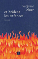 Couverture Et brûlent les enfances  Editions Les Pérégrines 2025