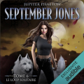 Couverture September Jones, tome 6 : Le loup solitaire Editions Audible studios 2024