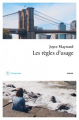 Couverture Les règles d'usage Editions Philippe Rey 2016