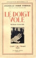 Couverture Le doigt volé Editions Guy Le Prat / Les auteurs associés (Mystères l'X) 1943