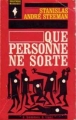 Couverture Six hommes à tuer / Que personne ne sorte Editions Marabout 1963