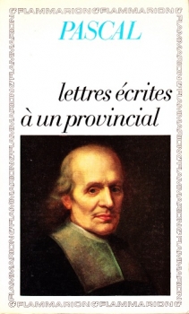 Couverture Lettres écrites à un provincial