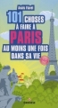 Couverture 101 choses à faire à Paris au moins une fois dans sa vie Editions Gremese 2010
