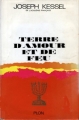 Couverture Terre d'amour et de feu Editions Plon 1965