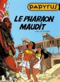 Couverture Papyrus, tome 11 : Le Pharaon maudit Editions Dupuis 1998