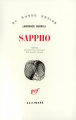 Couverture Sappho  Editions Gallimard  1962