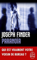 Couverture Paranoïa Editions Le Livre de Poche 2014