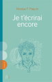 Couverture Je t'écrirai encore Editions Mains libres 2024