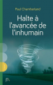 Couverture Halte à l'avancée de l'inhumain Editions Mains libres 2024