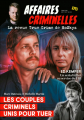 Couverture Affaires criminelles n°2 : Les couples criminels, unis pour tuer Editions Autoédité 2025