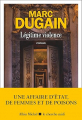 Couverture Légitime violence Editions Albin Michel 2025