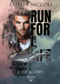 Couverture Run for a life, tome 1 : Elie et Casey Editions Elixyria 2025