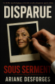 Couverture Disparue sous serment Editions La librairie de l'Art indépendant 2025