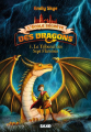 Couverture L'école secrète des dragons, tome 5 : Le Tribunal des Sept Flammes Editions Saxo 2025